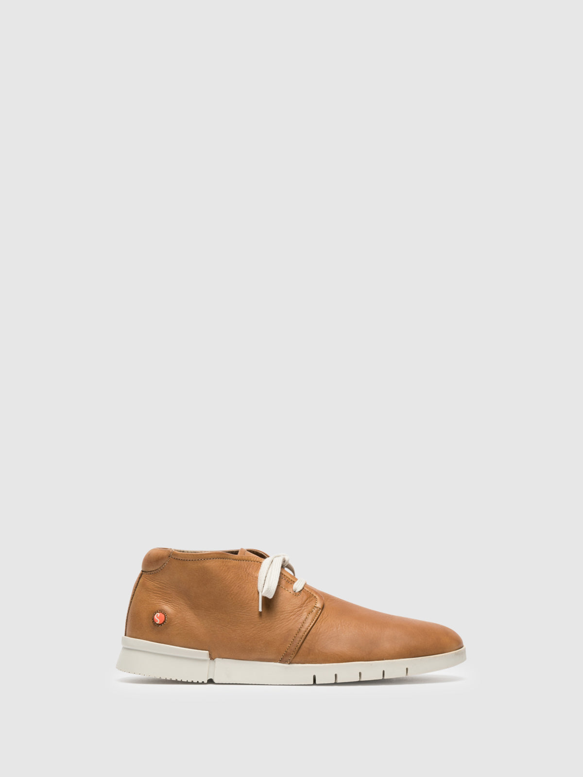 Softinos Brown Low-Top Trainers